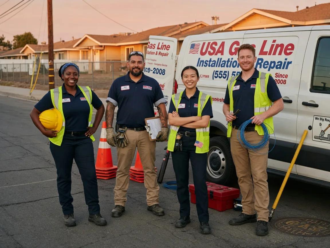 Gas Line Installation company in Hamilton, MS